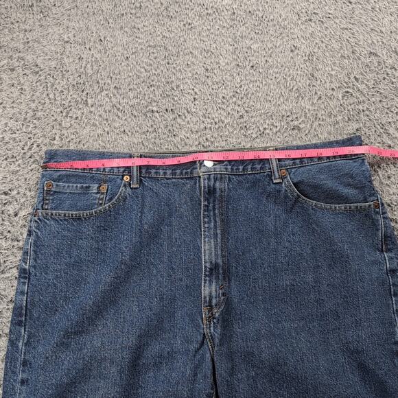 Levi's 505 Shorts Adult 42 Blue Chore Streetwear Summer Y2K Casual Denim Men - Picture 4 of 8